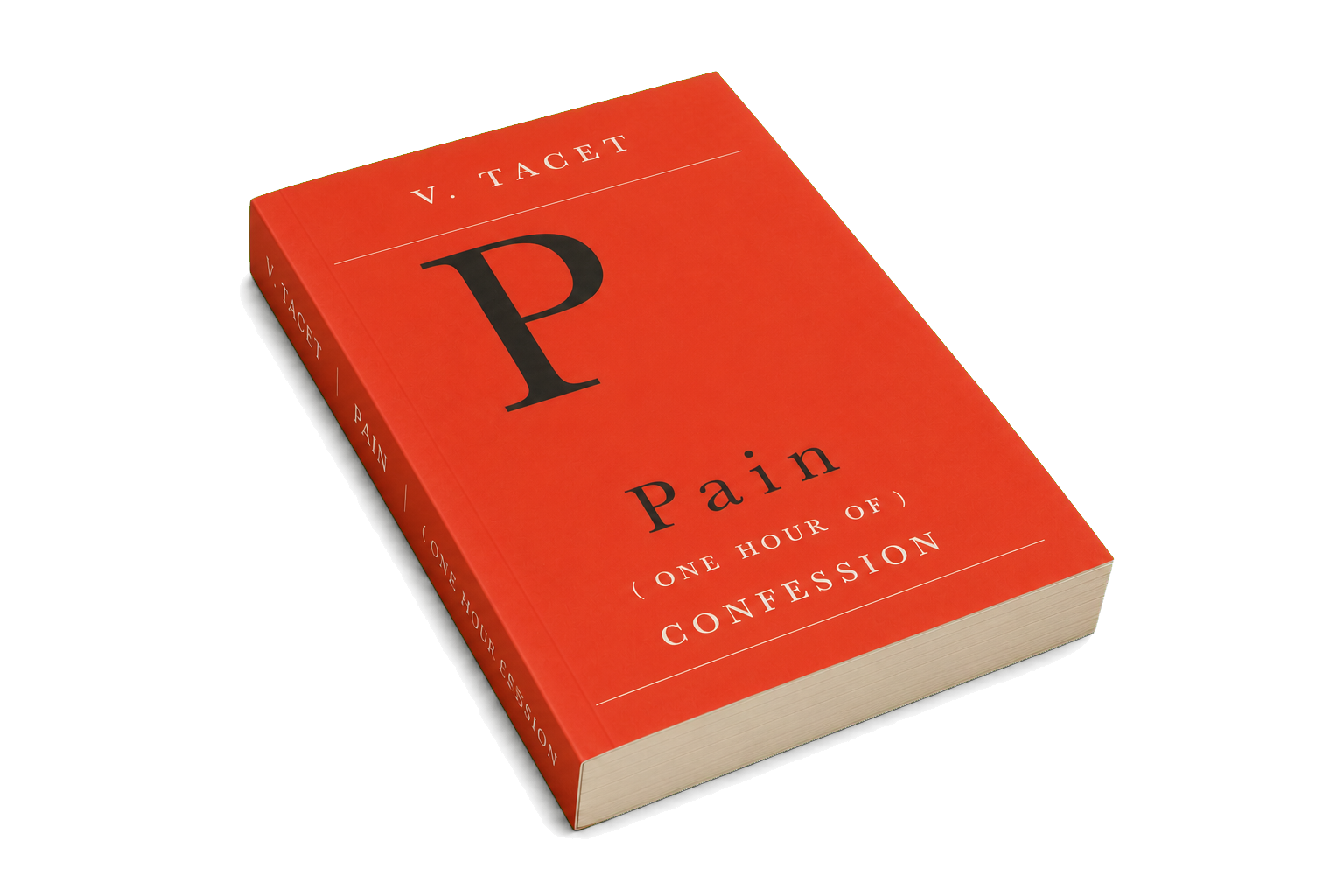 One Hour of Pain as a complete physical paperback, with cover, spine and page block visible